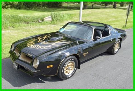 The car is in rough shape but is said to be running. . 1976 trans am with t tops for sale